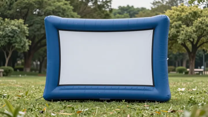 inflatable movie screen park