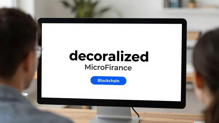 decentralized microfinance platform blockchain