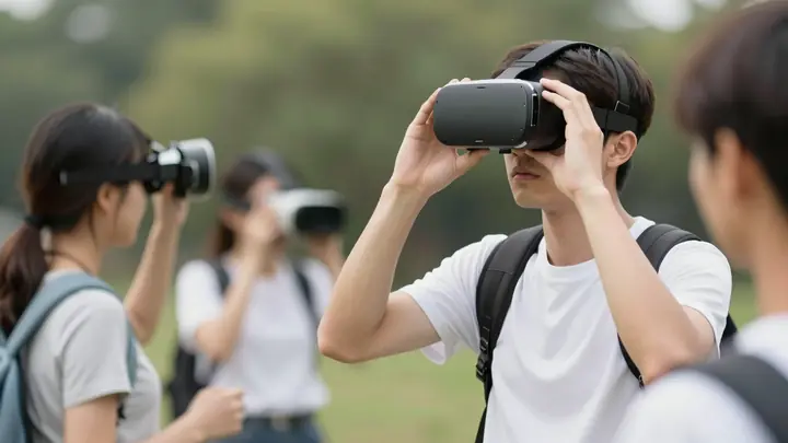 augmented reality outdoor quest