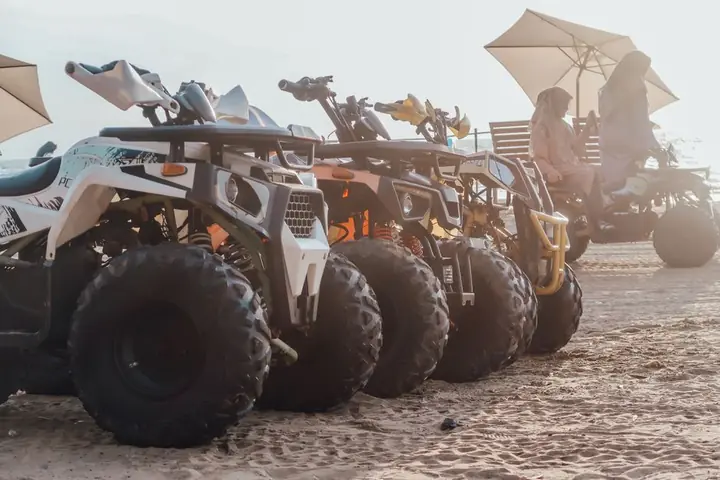 ATV rental tourist area