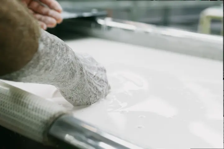 handmade soap making process