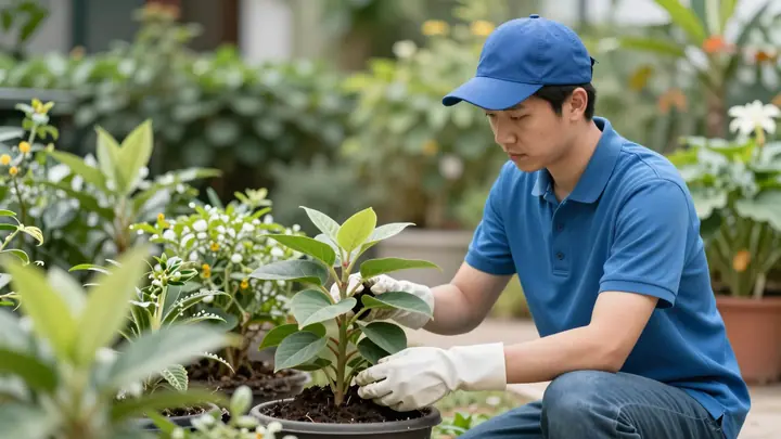 temporary plant care service