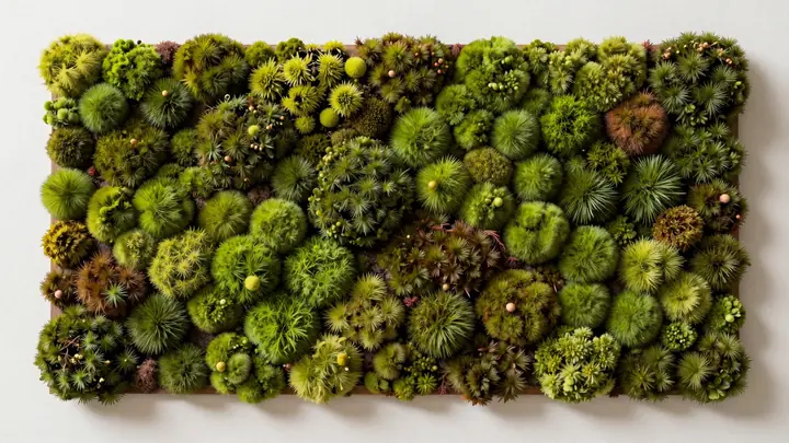 stabilized moss wall decor
